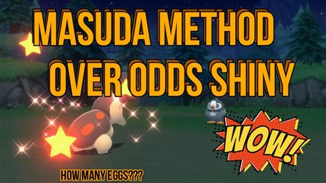 masuda method shiny odds|bdsp masuda method odds.
